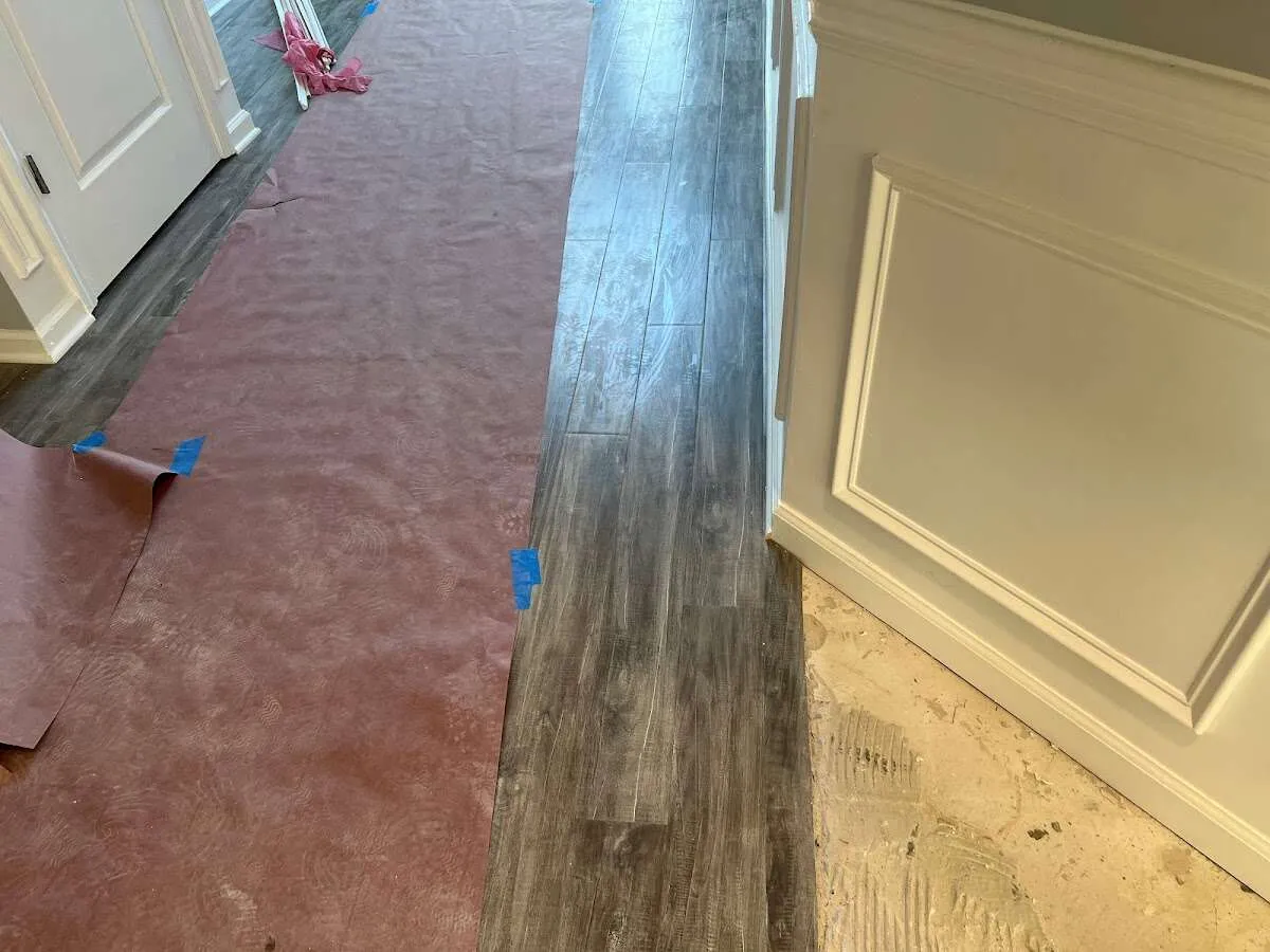 Completed marble shower restoration in Evergreen